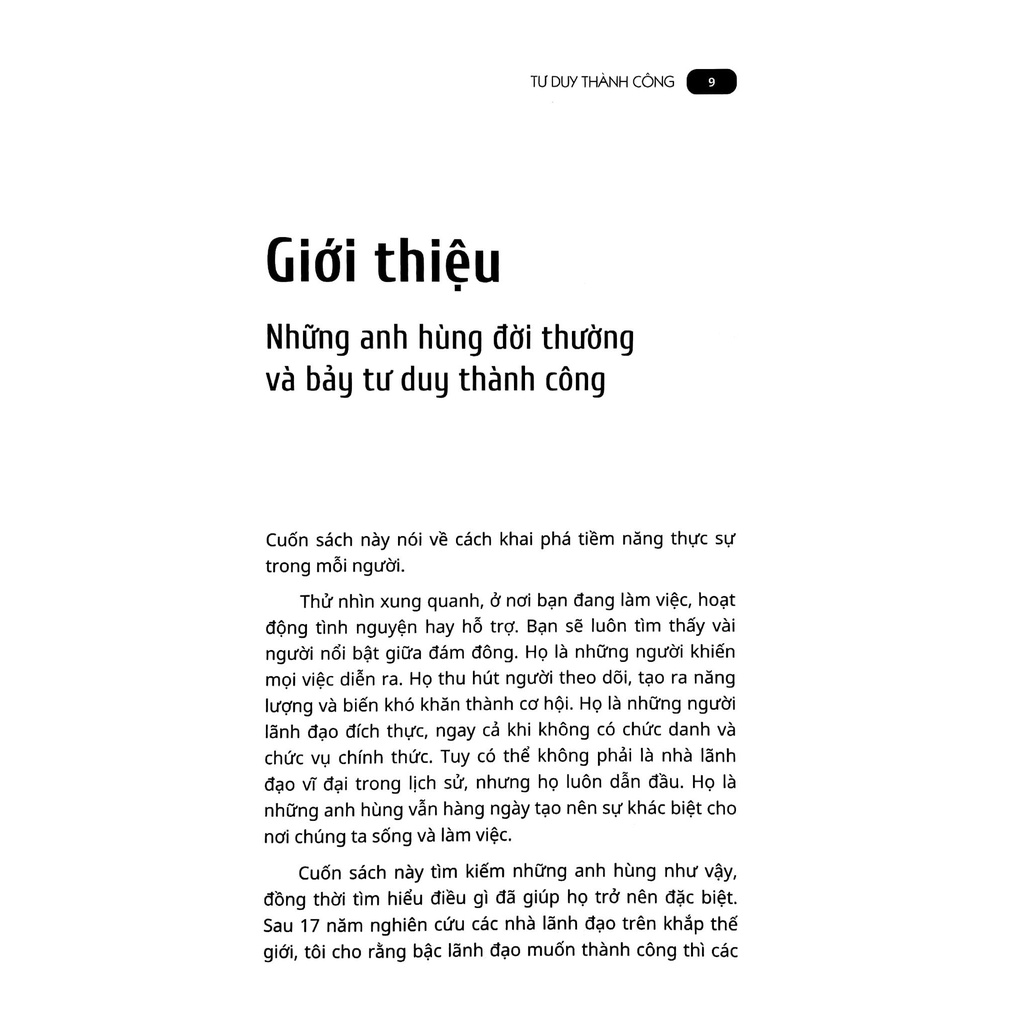 Tư duy thành công