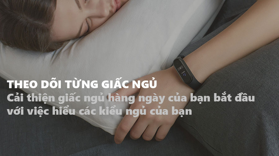 Đồng hồ thông minh xiaomi mi band 4 có hướng dẫn tiếng việt - hàng nhập khẩu