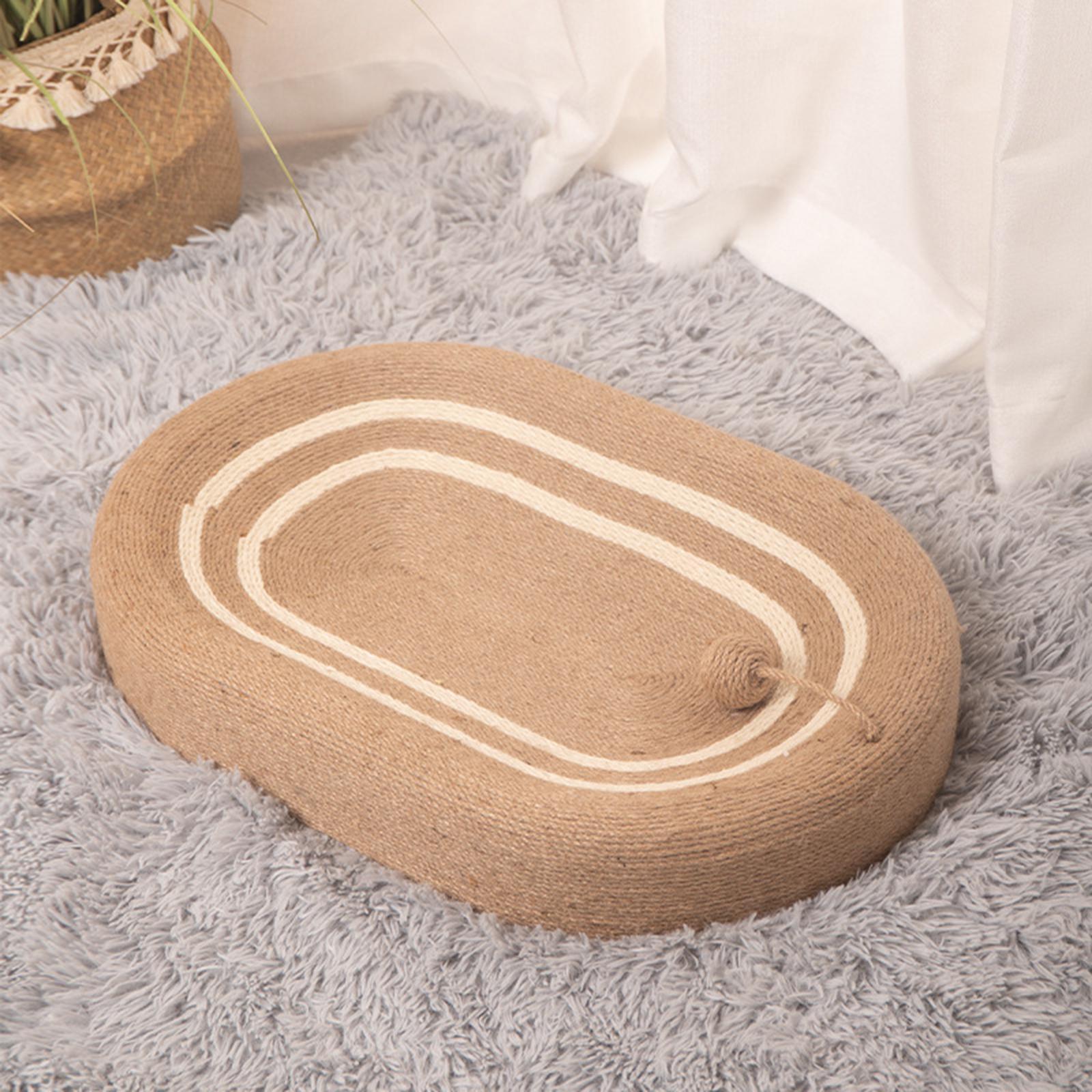 Cat Scratcher Lounge Bed Interactive Toy Ball Scratcher Pad Cat Scratcher Board for Couch Kitty Small Medium Large Cats Sleeping Indoor Cats