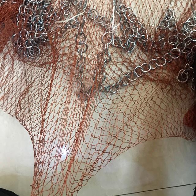 Chài bắt cá chân xích cao 3 m nặng 4 kg