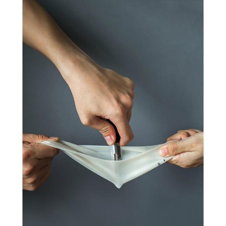 Găng tay cao su trắng siêu dai chất liệu an toàn