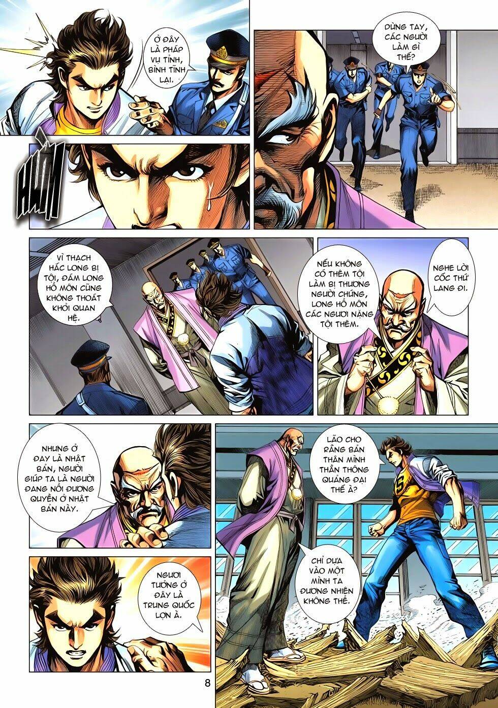 tân tác long hổ môn chapter 652 8