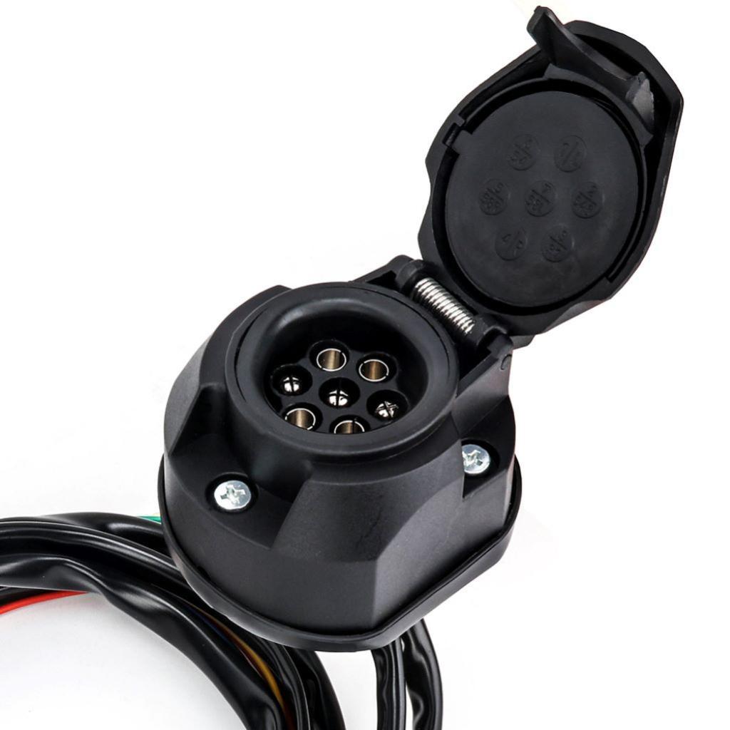 Trailer Connector Plug Waterproof 1.5 M Extension Cable 7 Pins for