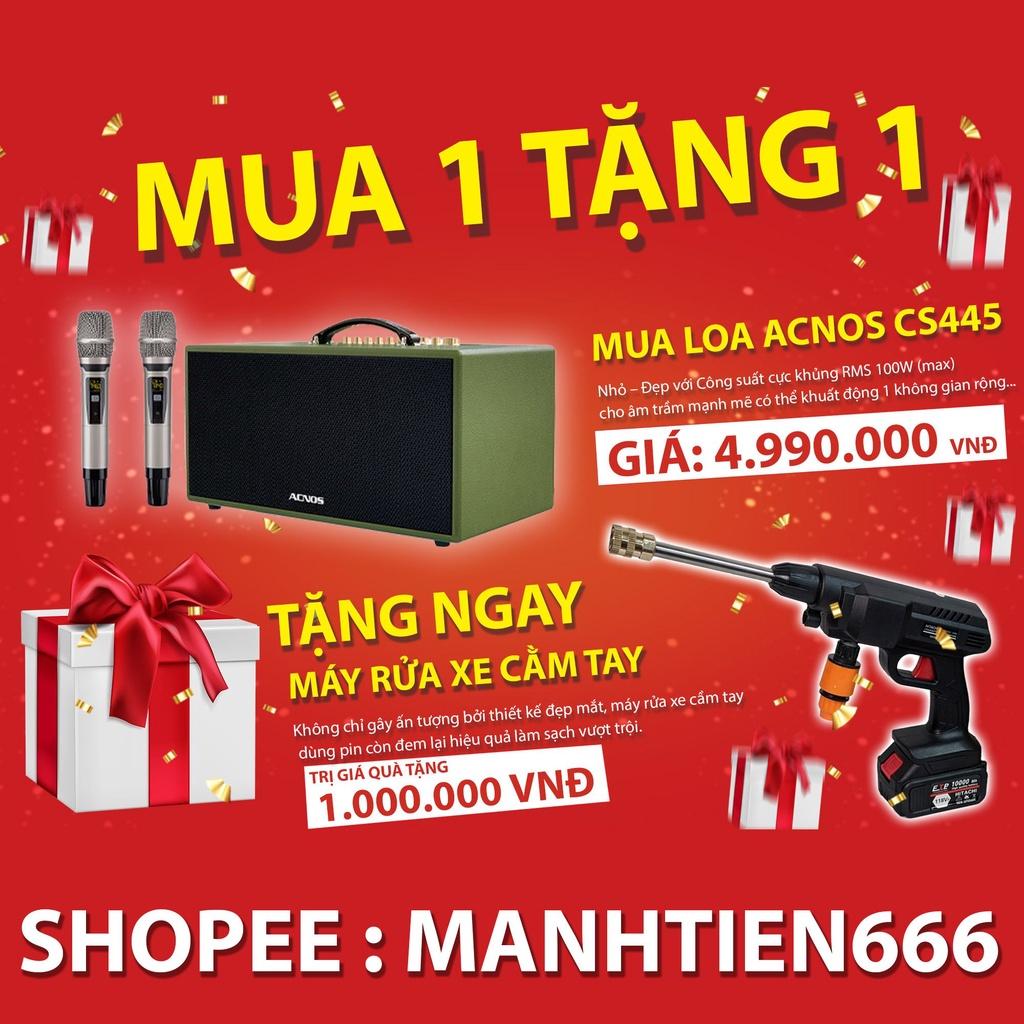 Dàn âm thanh di động ACNOS CS445 - Hệ thống 2 Loa full 6.5 inch và 2 loa treble