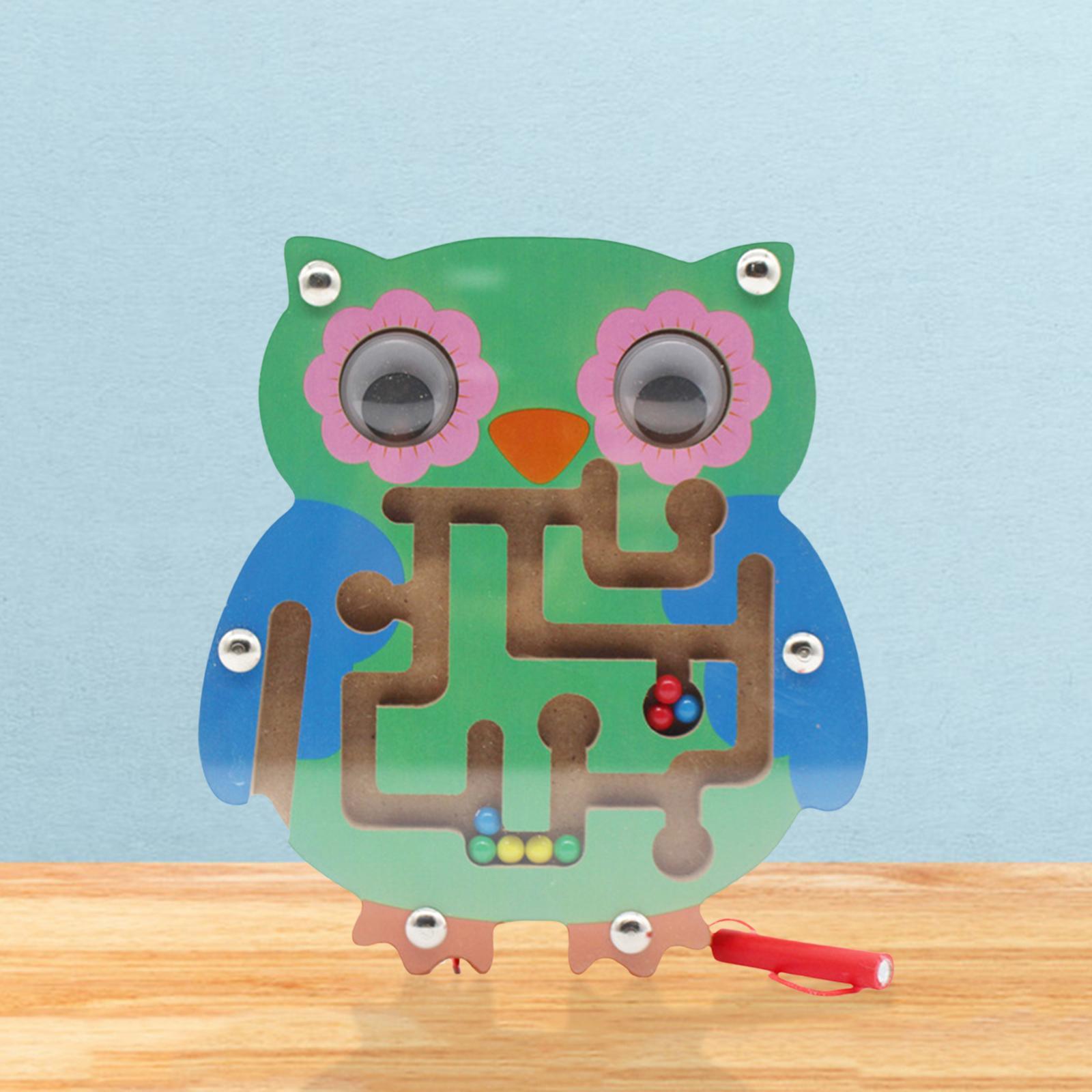 Wood Maze Toy Travel Toy for Children Girls