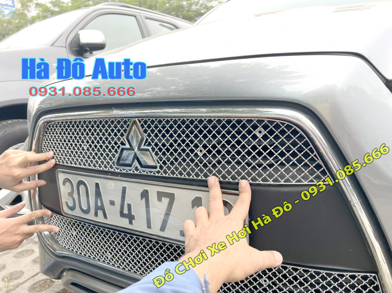 Ốp Mặt Ca Lăng Outlander 2010 2011 2012 2013 2014 2015 - Ốp Ca Lăng Outlander 2010/2015 Kiểu Dáng Benly