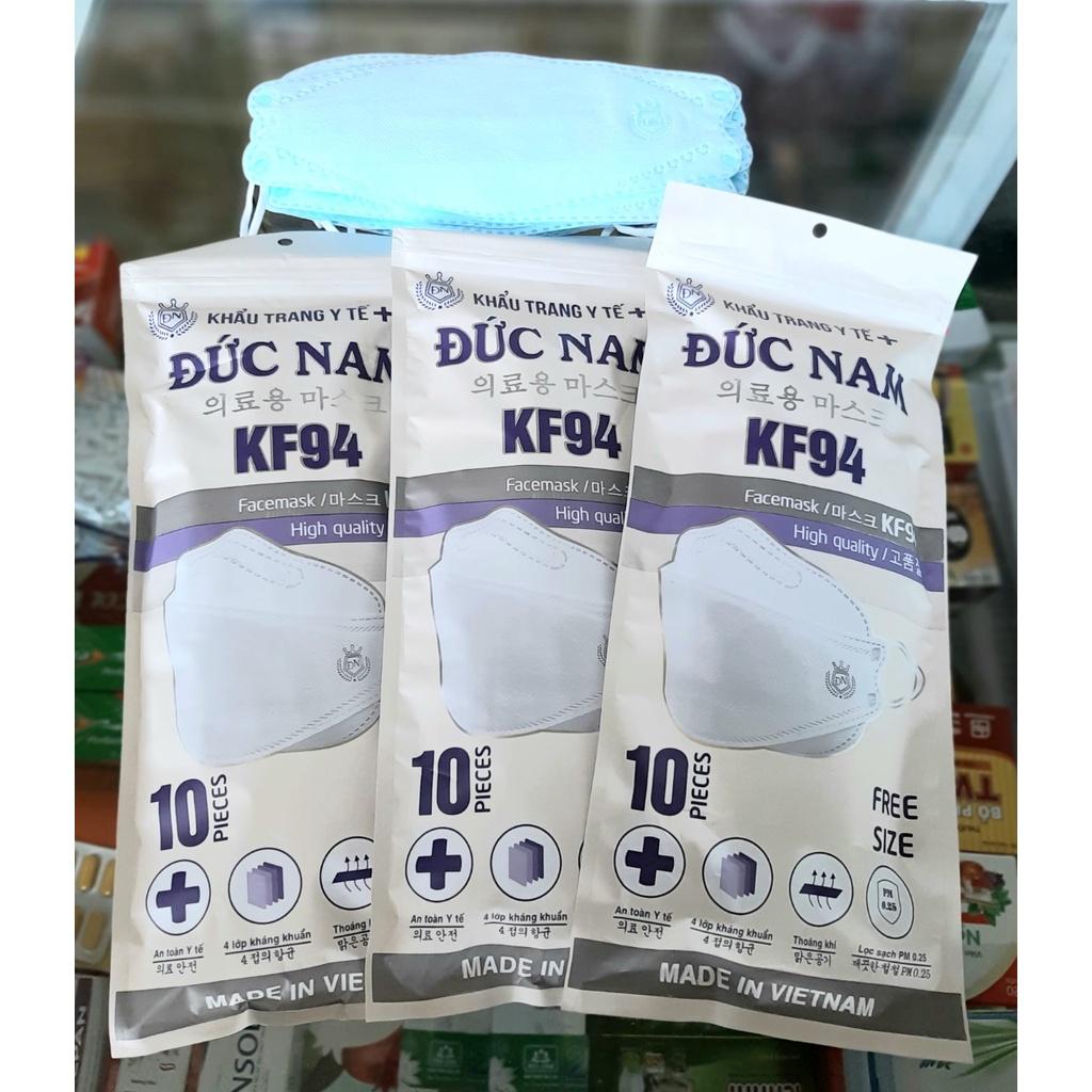 Khẩu trang y tế 4D Mask KF94 thương hiệu Đức Nam - sản xuất theo công nghệ Hàn Quốc