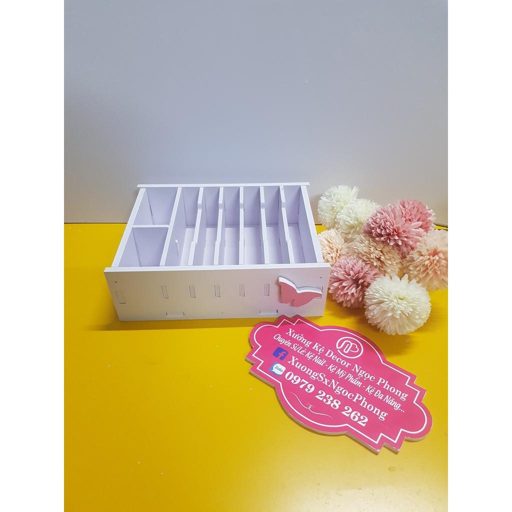 Khay đựng tiền quầy thu ngân 9 ô (K15) hình bướm xinh xắn
