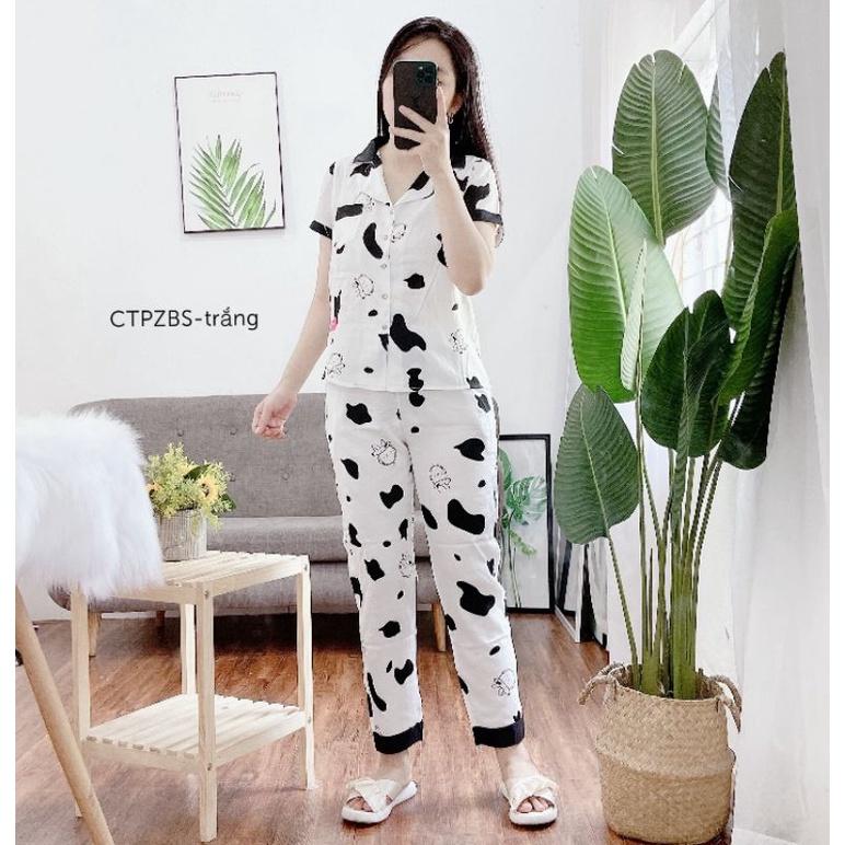 Set pizama đũi lạnh sang đẹp cao cấp