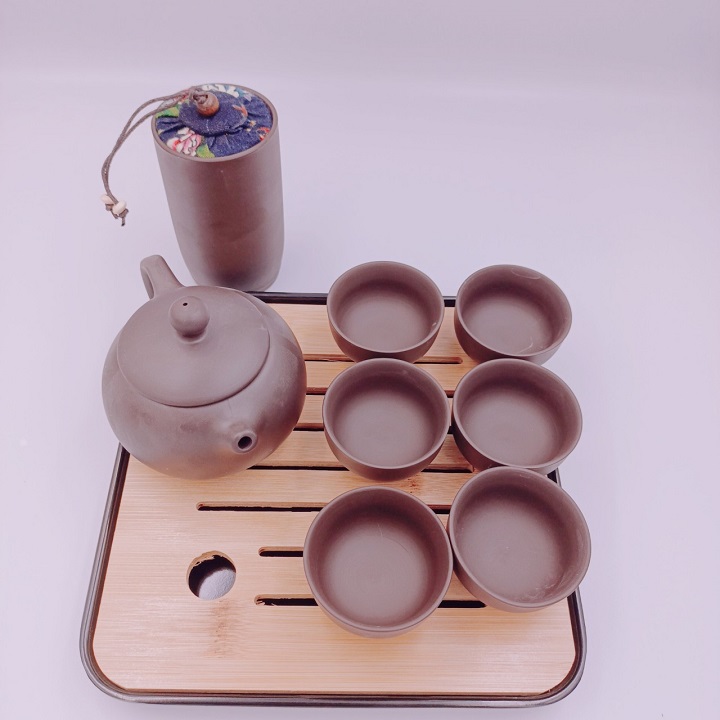 Bộ Bình Trà Tử Sa Có Túi Đựng Đi Du Lịch Tiện Lợi