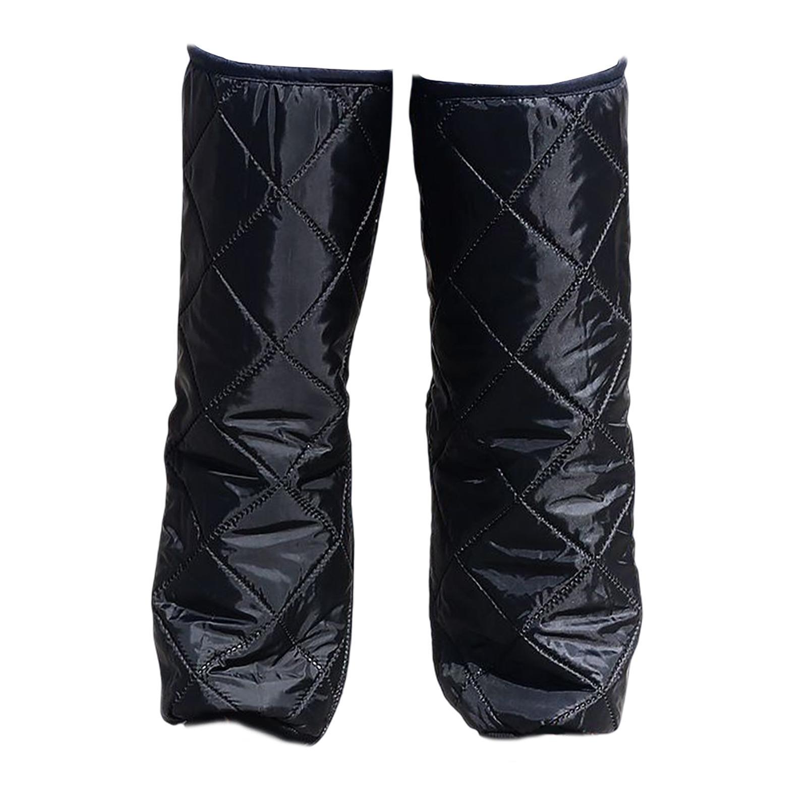 Warm Knee Pads Knee Guard Zipper Windproof Adjustable Thicken Long Leg Sleeves for Riding Motorcycle electric Vehicle Outdoor