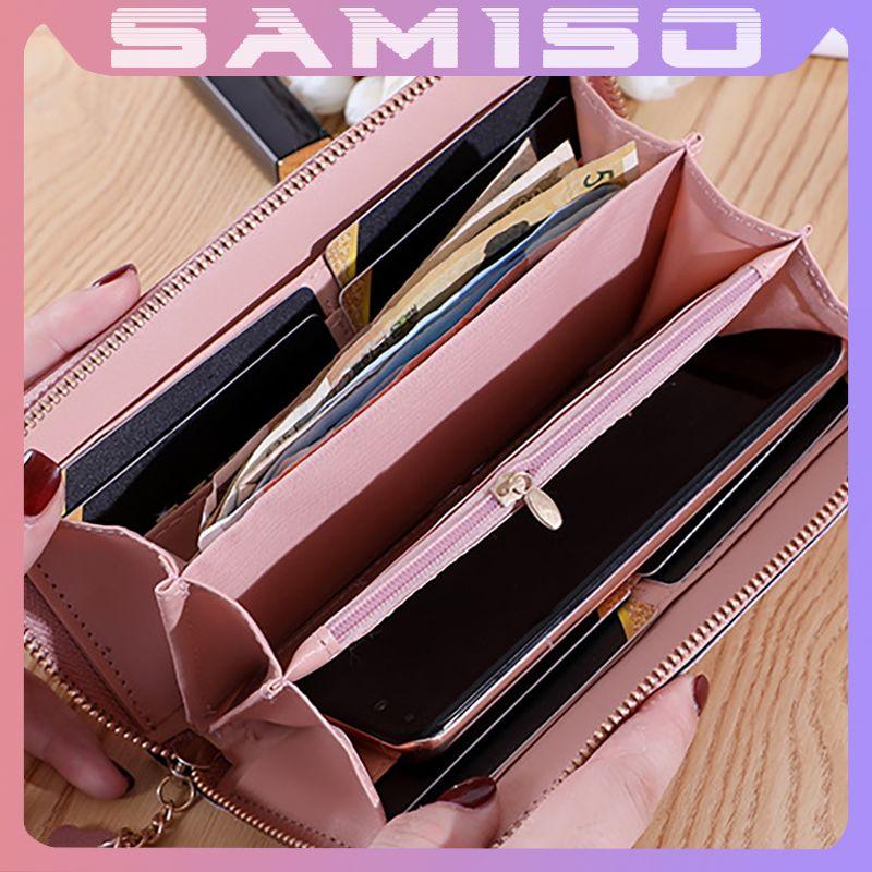 Ví nữ cầm tay dài đẹp đựng tiền cầm tay nhiều ngăn thời trang cao cấp DA16