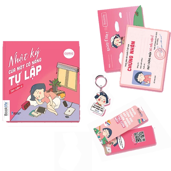 Nhật Ký Của Một Cô Nàng Tự Lập - Tặng Kèm Bookmark + Postcard + Móc Khóa