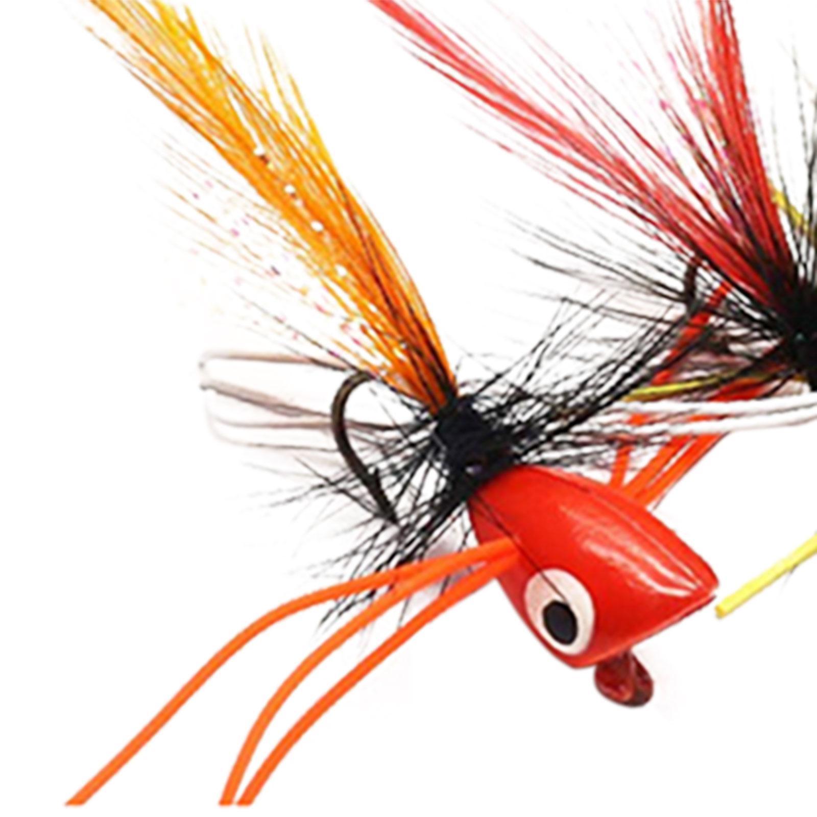 10 Pieces Fly Fishing Fishing Lures Assortment Artificial Baits Fly Fishing for Trout Salmon Fly Fishing Sunfish