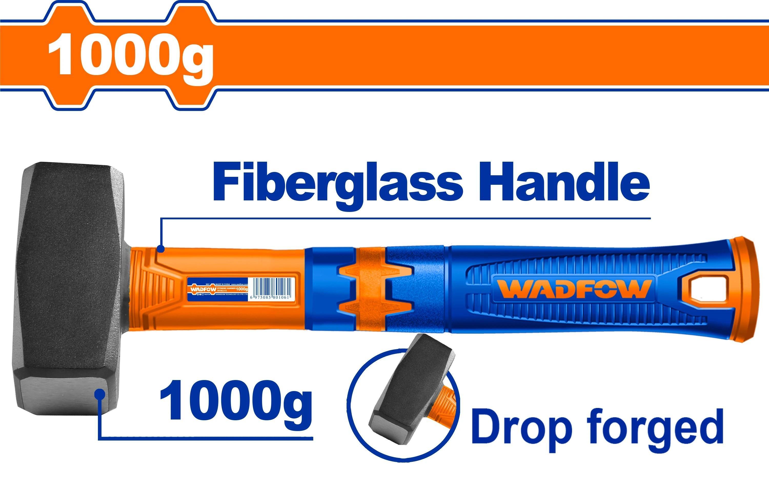 BÚA TẠ ĐẦU VUÔNG 1000G WHM2310 WADFOW - HÀNG CHÍNH HÃNG