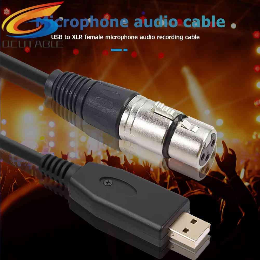 Cáp ChuyểN ĐổI USB Microphone Sang XLR 3-Pin
