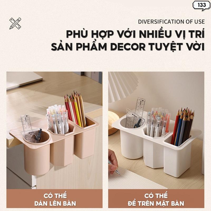 Hộp Đựng Bút Viết Dán Cạnh Bàn Tiện Lợi Thiết Bị Văn Phòng Phẩm Thông Minh 133