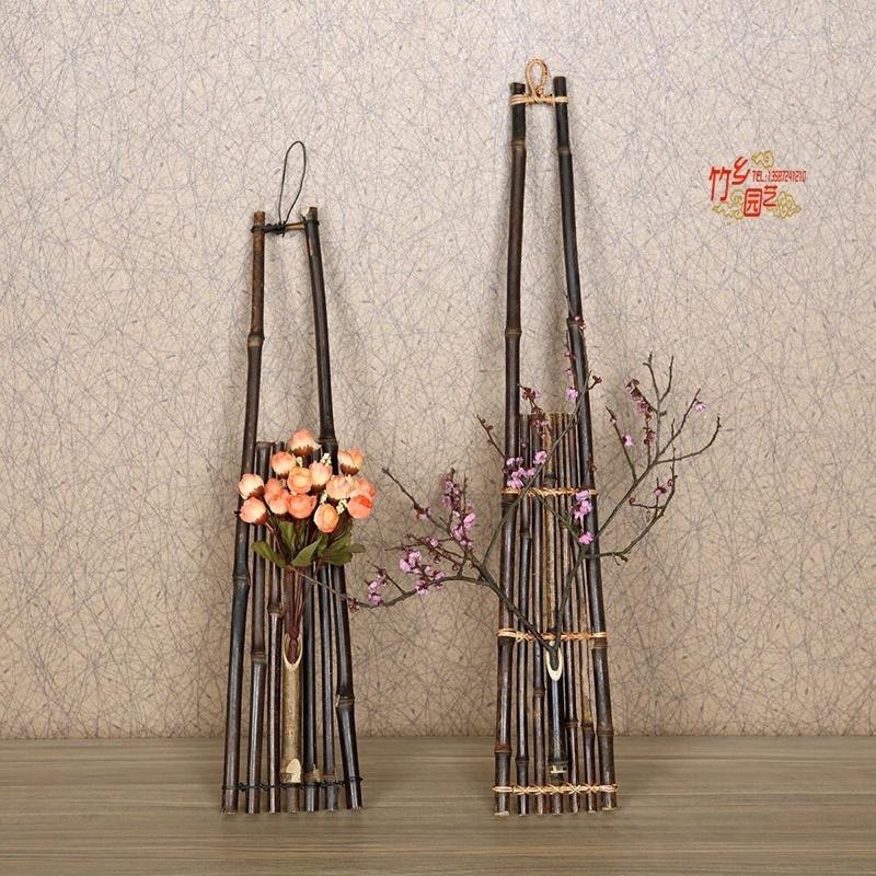 Giá hoa treo tường phong cách dân gian không kèm hoa