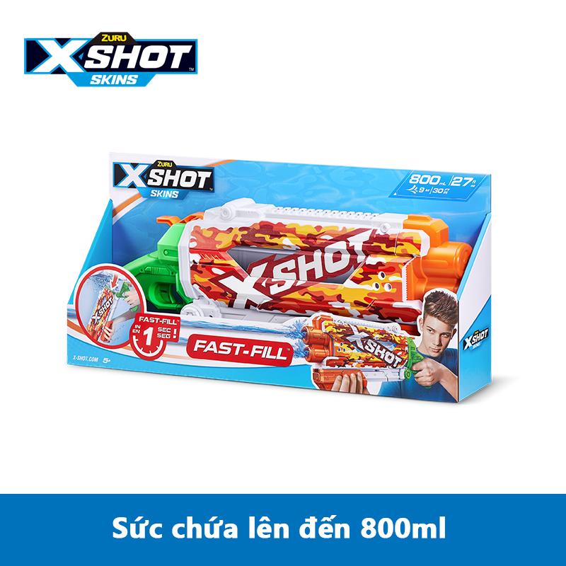 Đồ Chơi Phun Nước Thần Công Skins 800Ml_Sun Camo Xshot X11855B