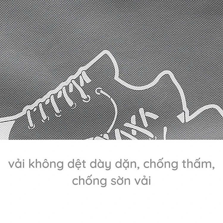 COMBO 2 Túi Đựng Giày Dép Dây Rút Tiện Dụng Bỏ Vali Du Lịch