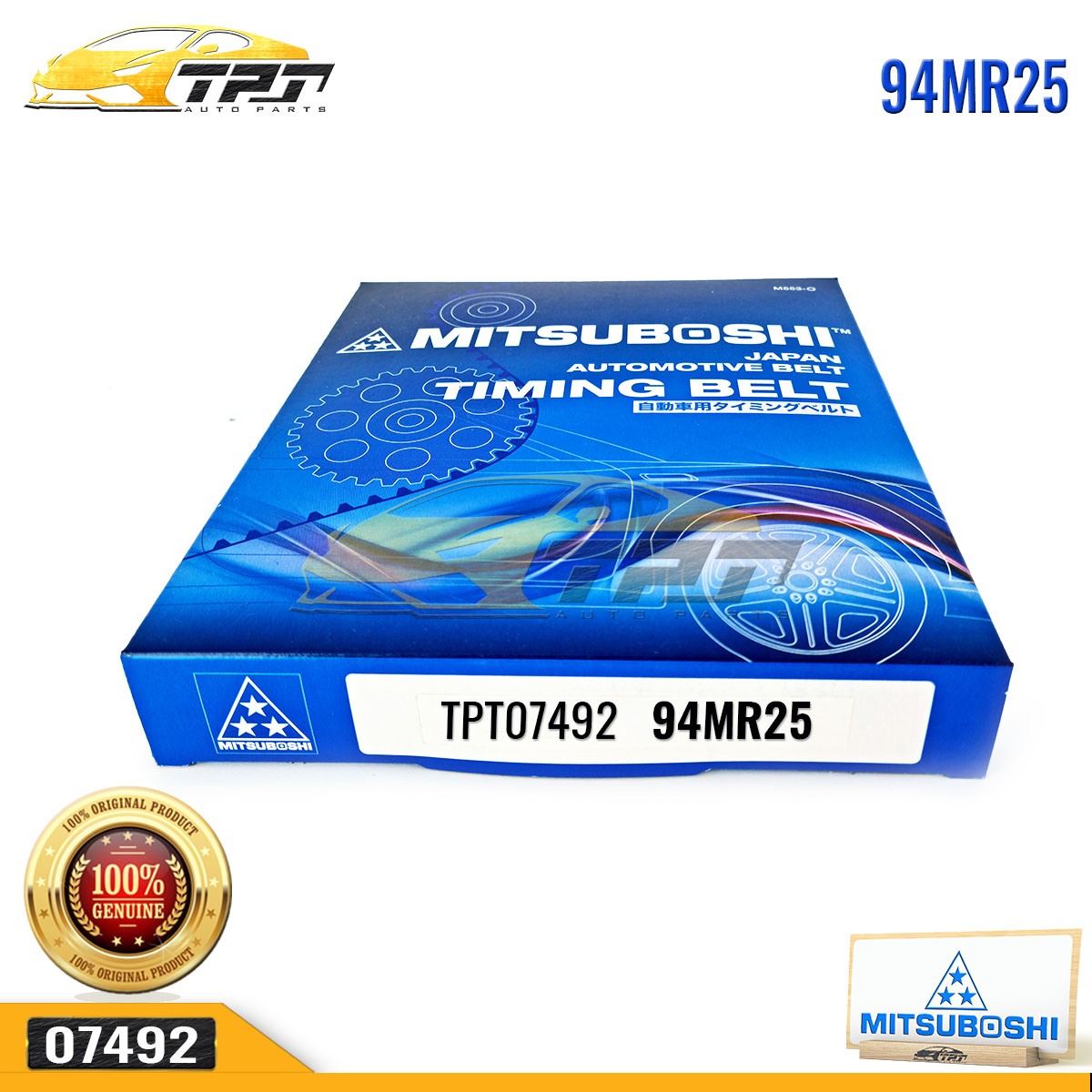 Dây Curoa Cam / Dây Đai Răng Toyota LAND CRUISER 4.2 DIESEL 94MR25 - 94RU25 MITSUBOSHI - Japan