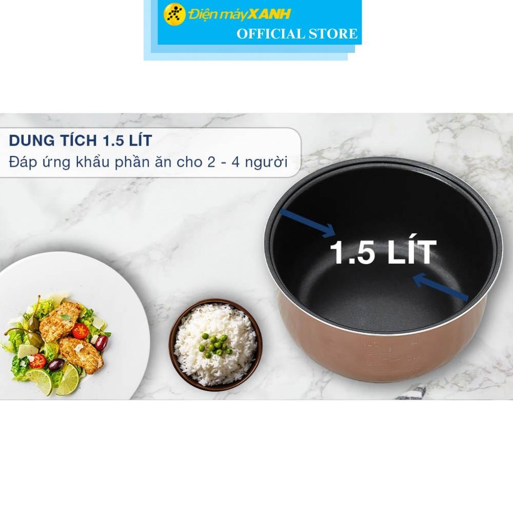 Nồi cơm điện tử BlueStone 1.5 lít RCB-5946 - Hàng Chính Hãng