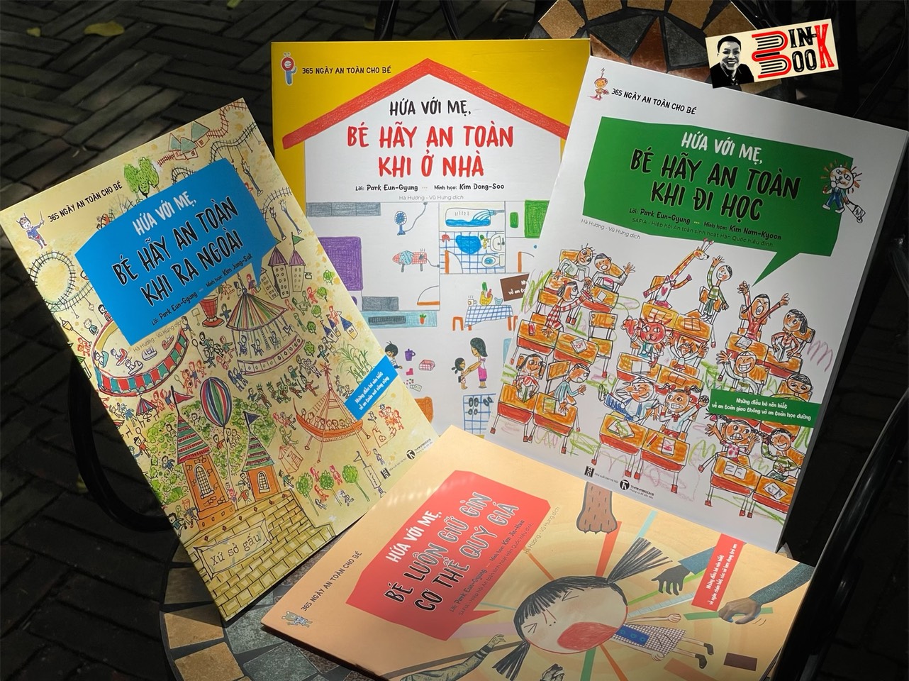 BỘ SÁCH 365 NGÀY AN TOÀN CHO BÉ- Park Eun-Gyung - Kim Nam-Kyoon minh họa - Thái Hà- NXB Hà Nội
