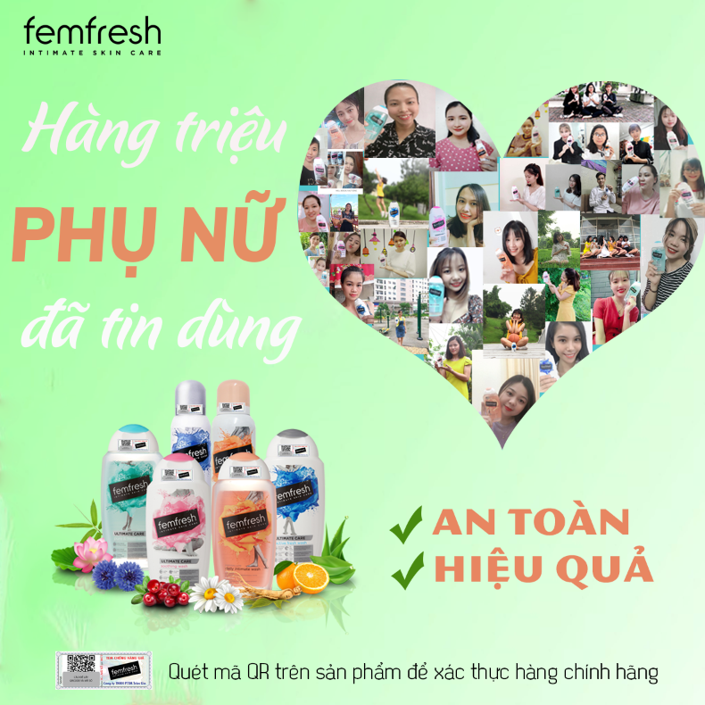 Xịt Thơm Mát Vùng Kín Femfresh Ultimate Care Deodorant 125ml ( Hàng Anh)