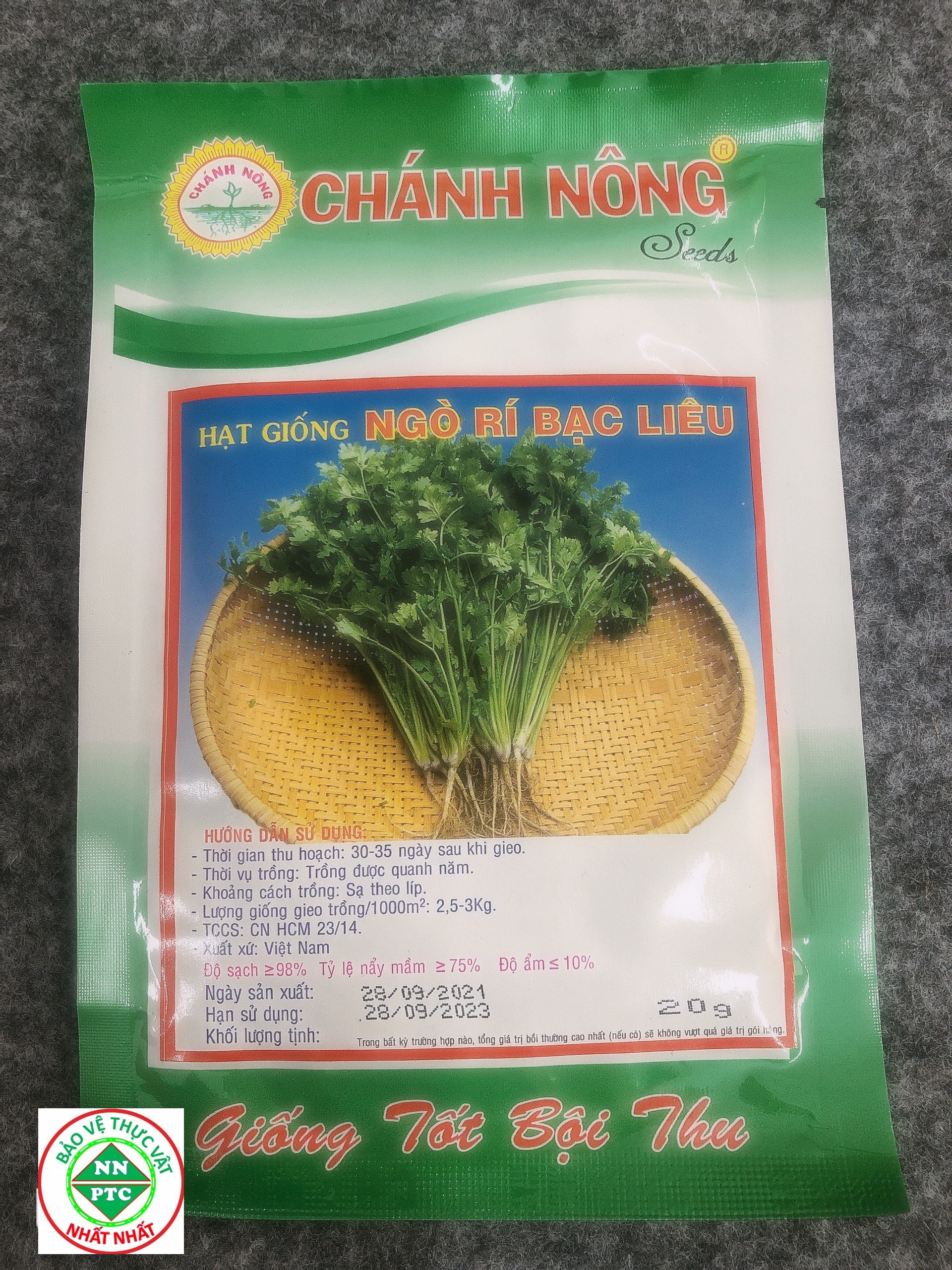 Hạt giống NGÒ Rí bạc liêu Chánh Nông