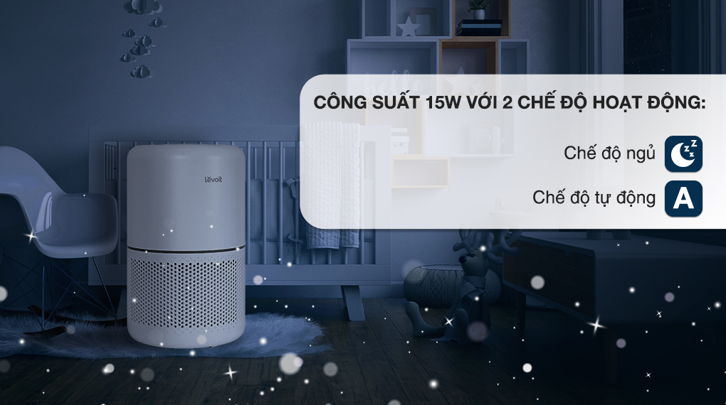 Máy lọc không khí Levoit Core 300s 15W - Hàng chính hãng