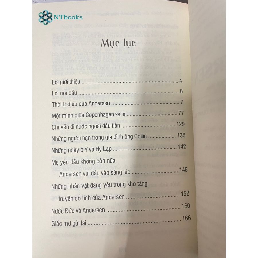 Sách Kể Chuyện Cuộc Đời Các Thiên Tài - Những Thăng Trầm Trong Cuộc Đời Và Sự Nghiệp Của Andersen - Rasmus Hoài Nam