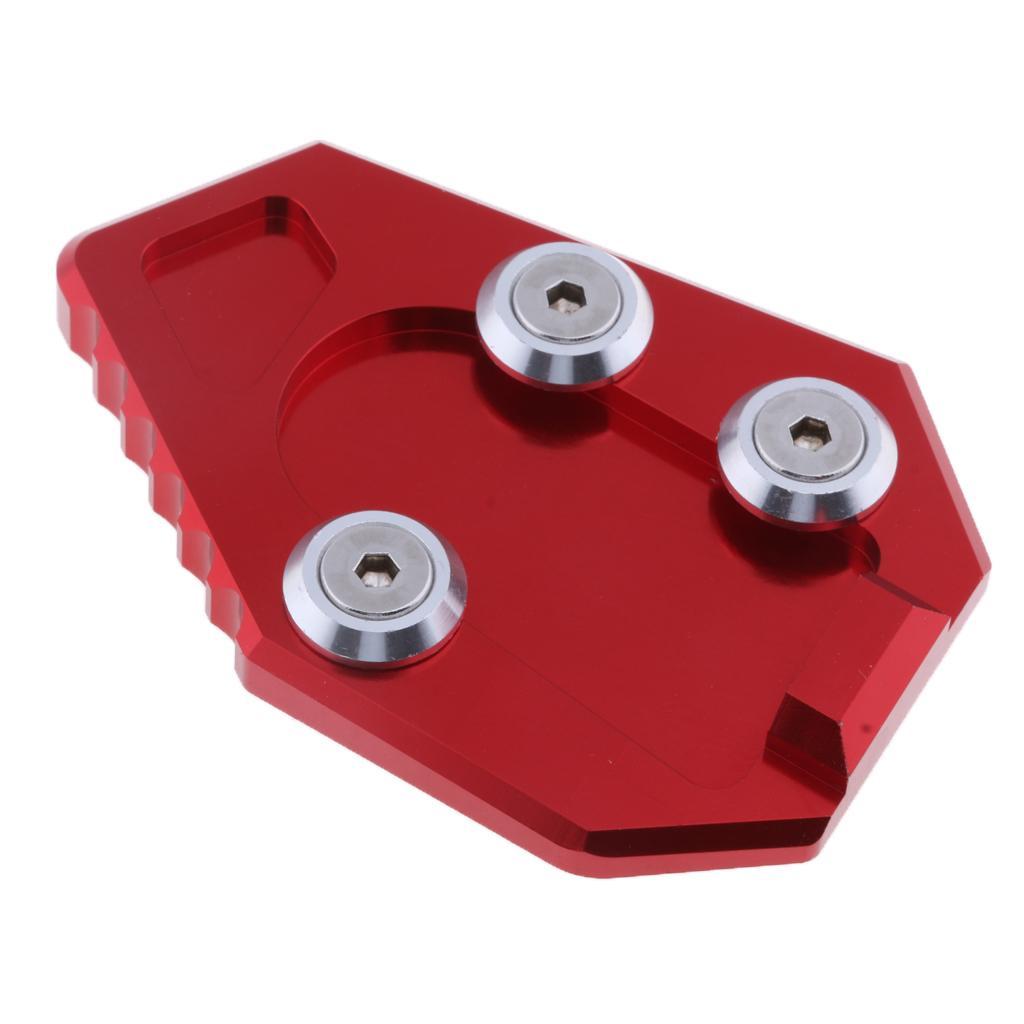 Red Metal Kickstand   Stand Extension Pad for  CB1000R 2015