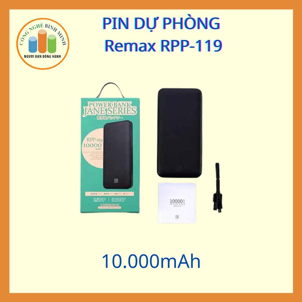 Sạc Dự Phòng REMAX RPP-119 - Hàng chính hãng