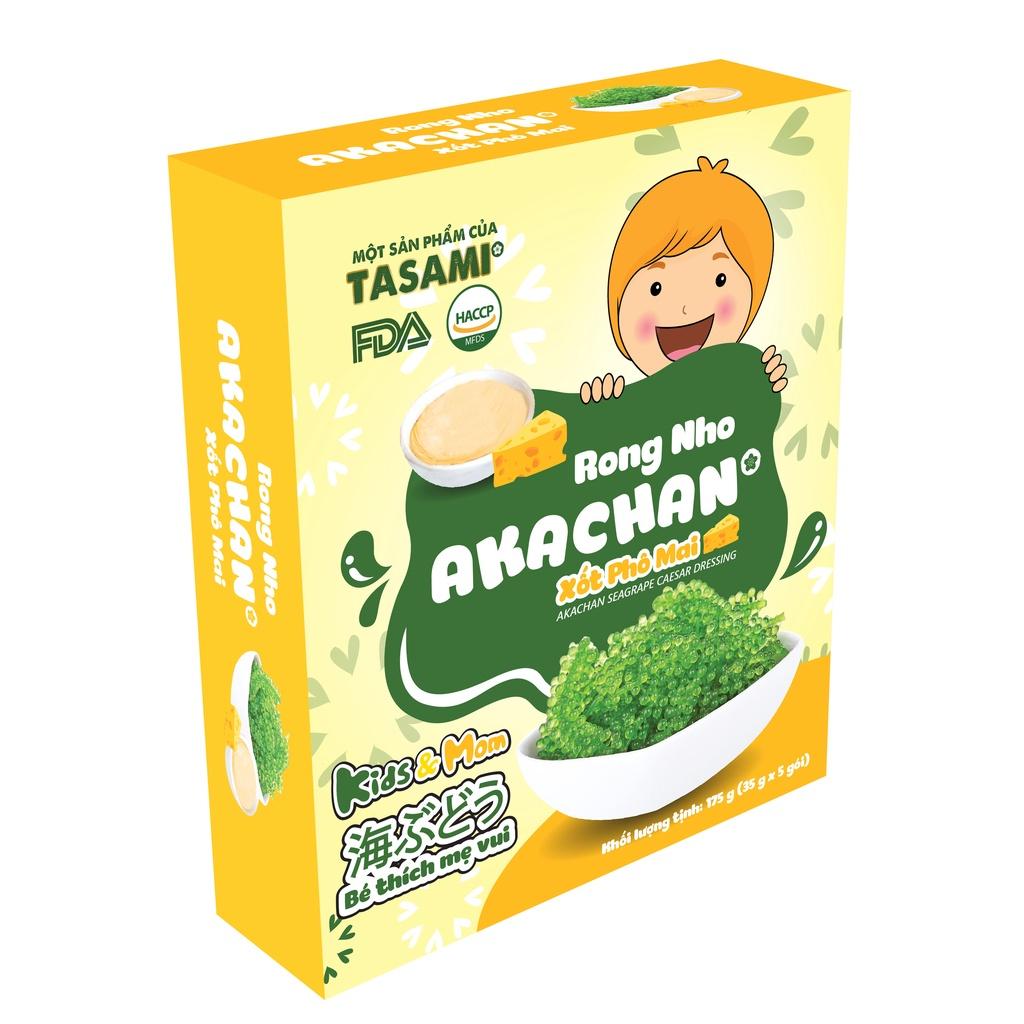 Rong Nho Tách Nước AKACHAN Xốt Phomai Cho Bé Ngọt Dịu (175g/hộp)