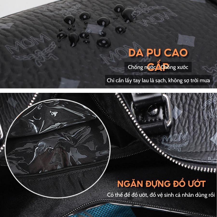 Túi xách du lịch ,Túi Đựng Quần Áo ,Chất liệu da cao cấp, túi trống thể thao chống thấm nước-