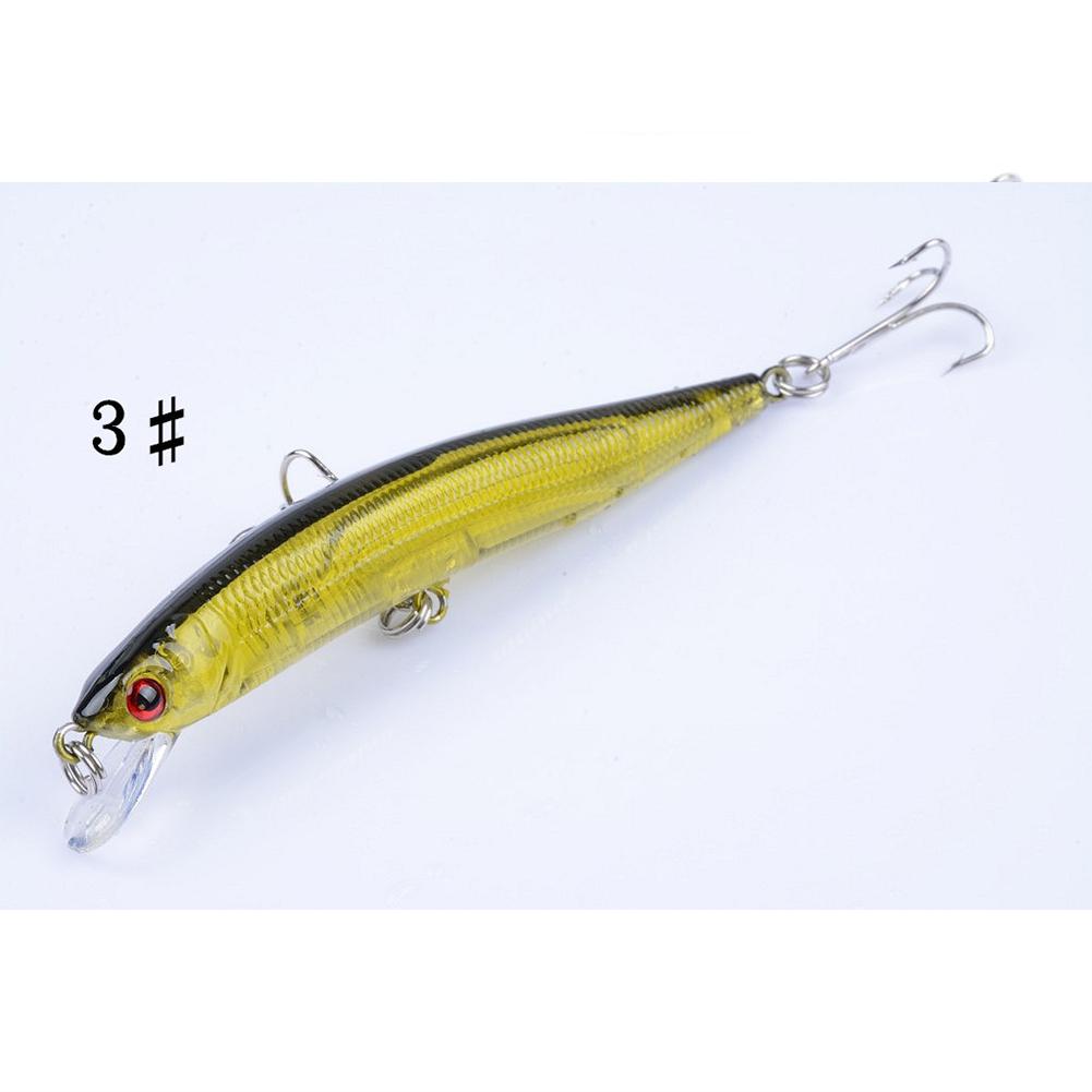 Fishing Lure Bait 5-color Floating Hard Minnow 9.7cm/8.2g Artifical Bait Bionic Bait