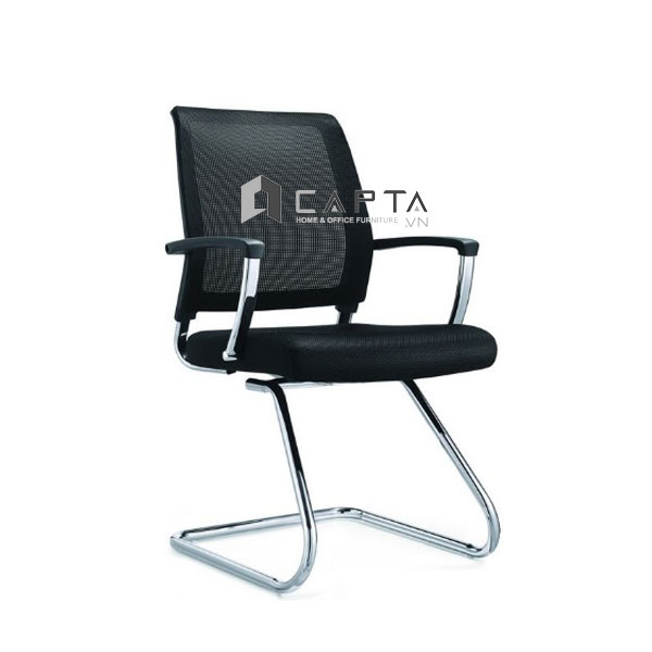 Ghế phòng họp chân quỳ lưng lưới nệm vải hiện đại CV4260-M Nội thất Capta