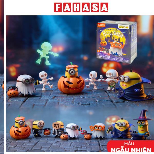 Hộp Mù Lắp Ráp Mô Hình Minions Mokoo - 03 Belloween - Blokees 75663