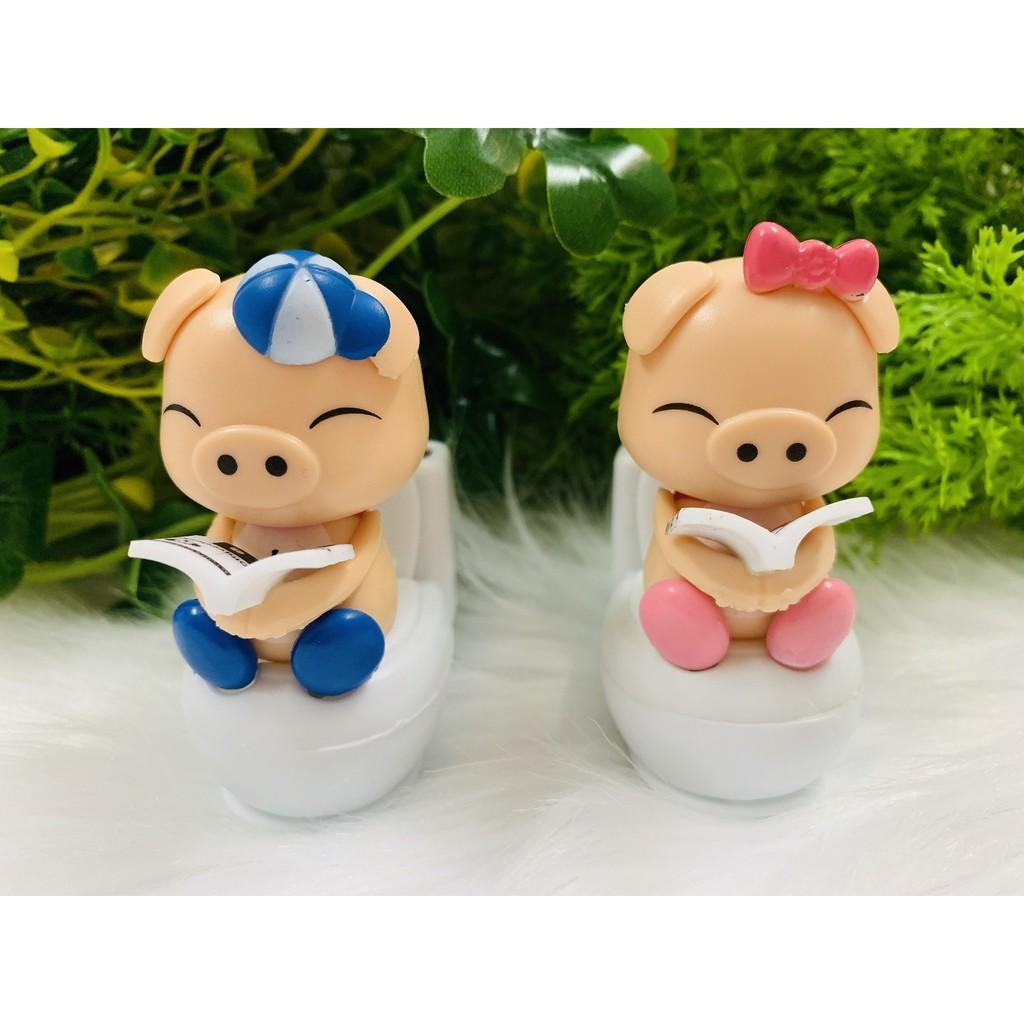 Full Set 2 Tượng Heo Năng Lượng siêu dễ thương