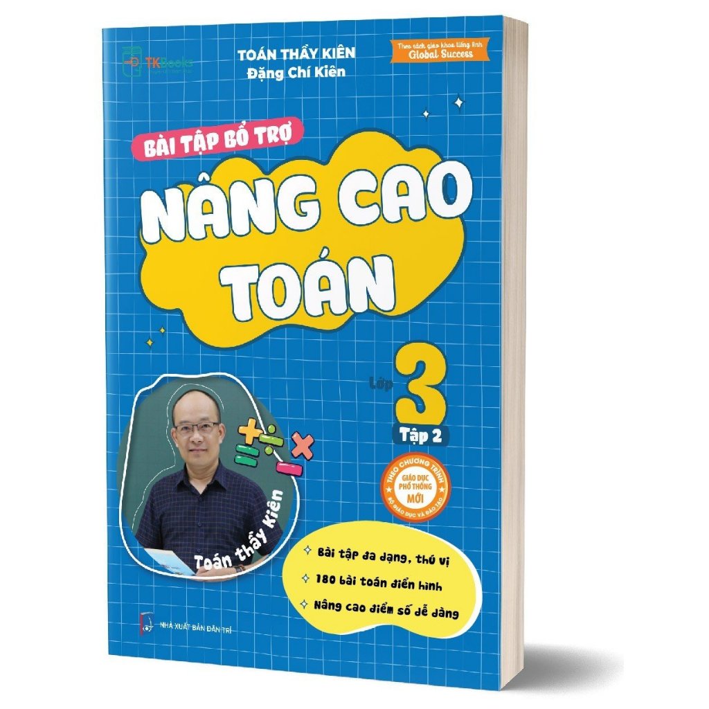 Sách - Bài tập bổ trợ nâng cao Toán lớp 3 Tập 1 MC