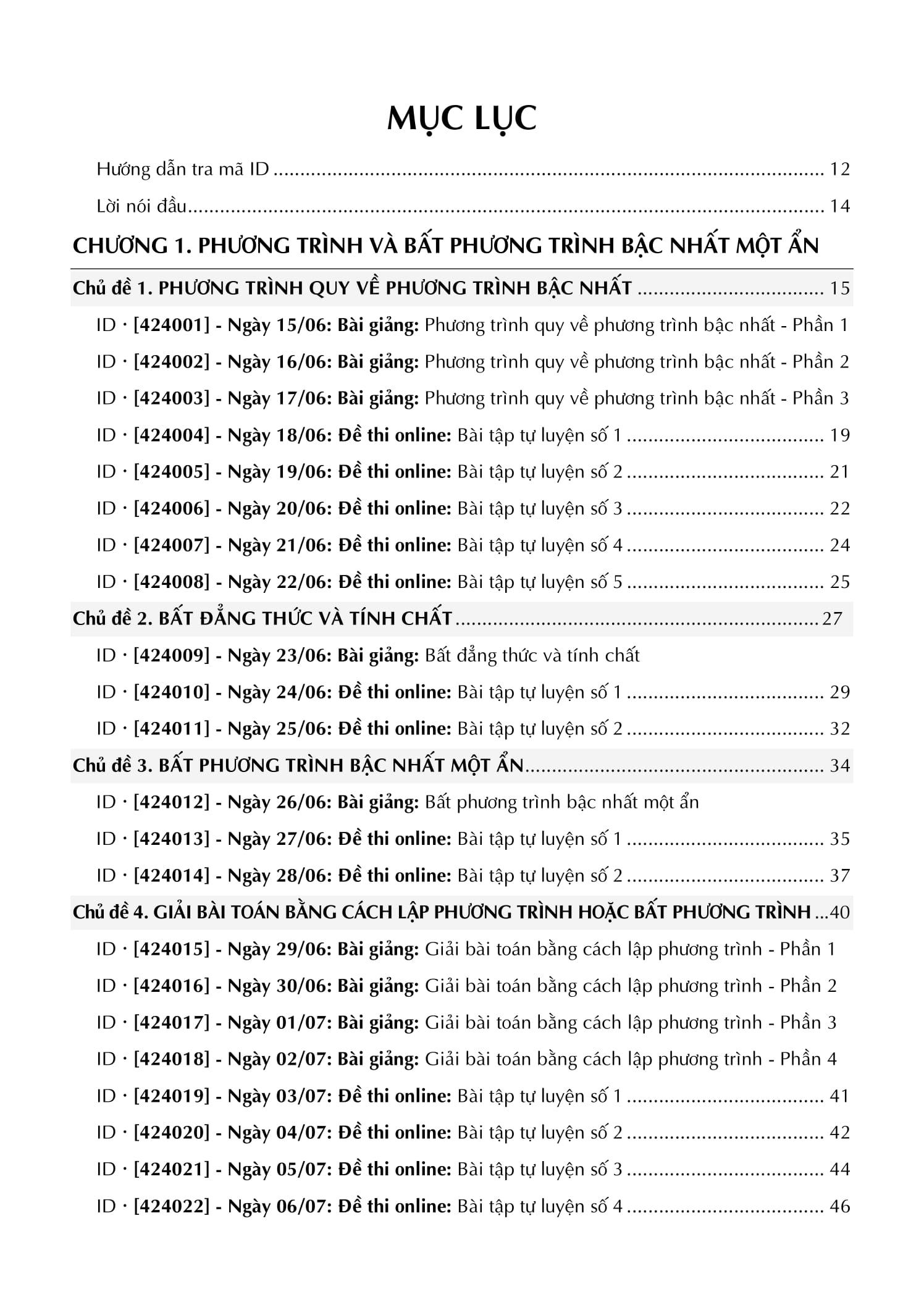 Tổng Ôn Toán 9 - Tập 1