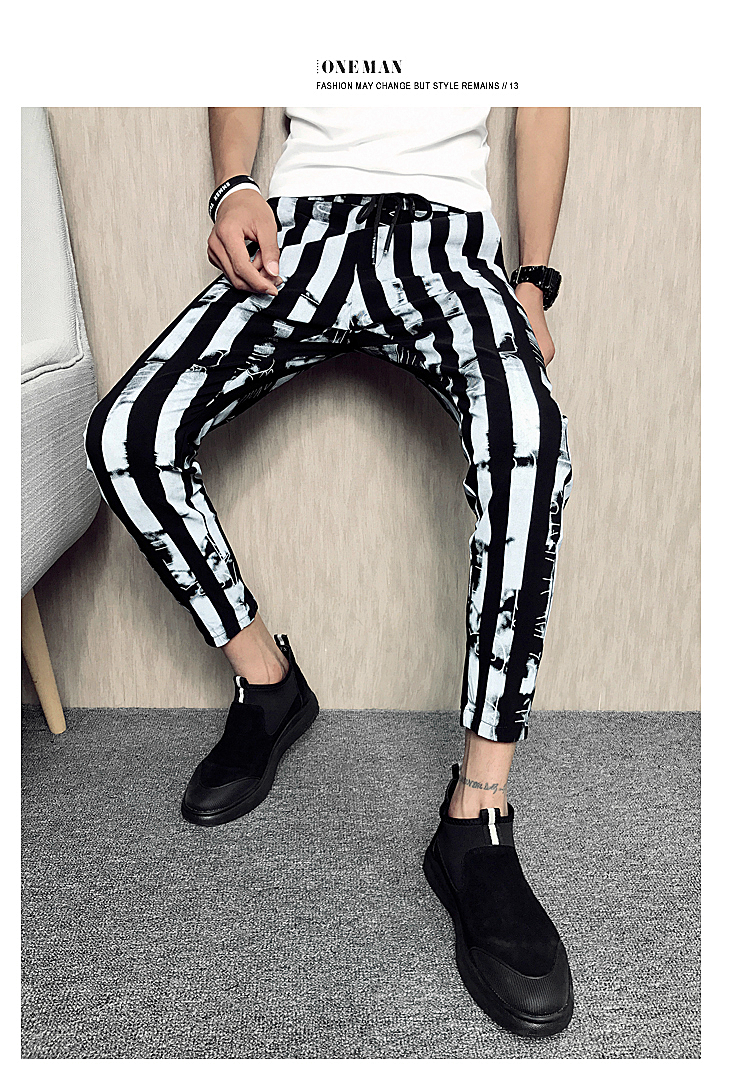 Quần Jogger sọc 9 phân cao cấp