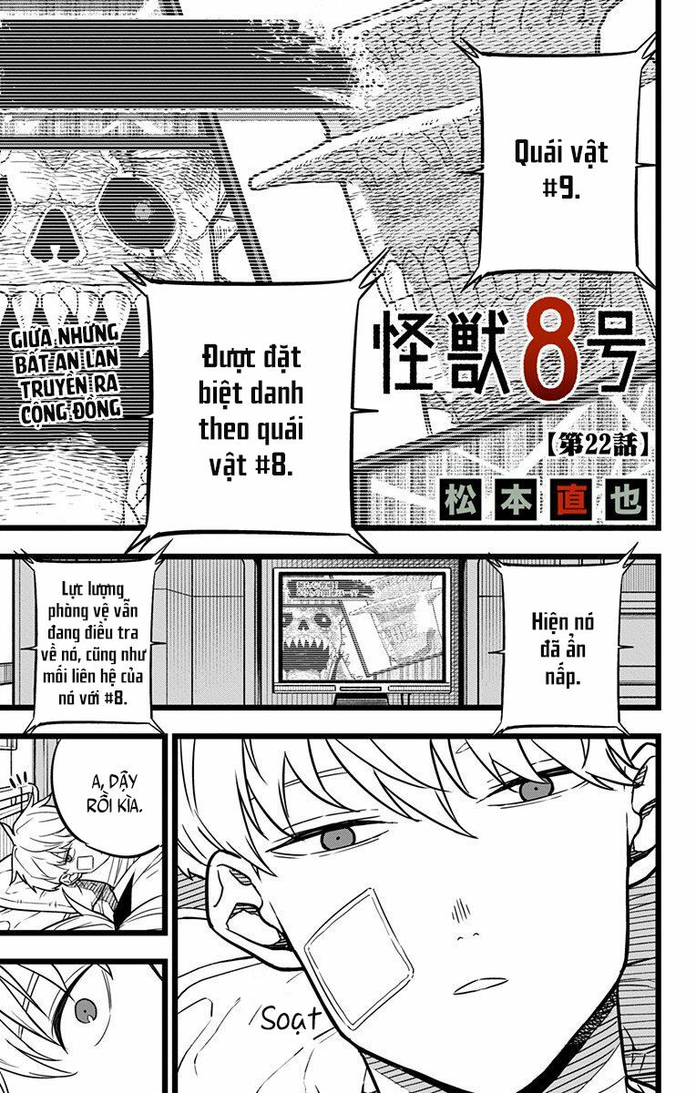 hôm nay - tôi hóa kaiju chapter 22 1