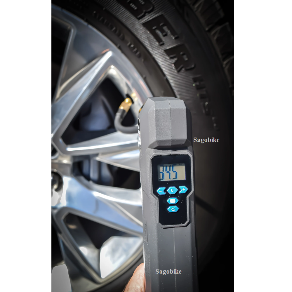 Máy bơm lốp Stop &amp; go - Máy bơm pin Stop và go -  Máy bơm hơi Stop&amp;Go CL-RCP (new), hàng chính hãng, nhập khẩu Mỹ