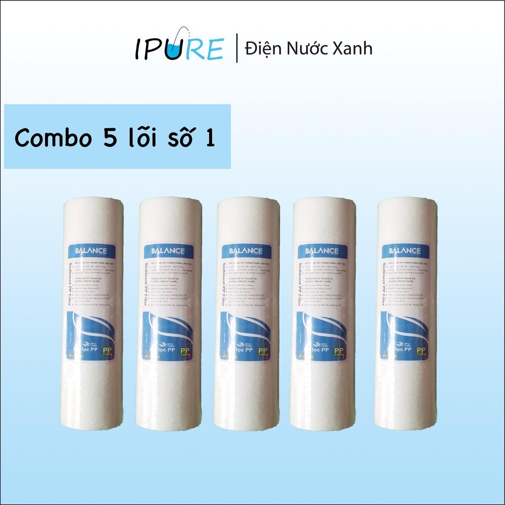 Bộ Lọc Nước Sinh Hoạt Đầu Nguồn 3 Cấp DNX IPURE 10 inch Răng Trong Phi 13 (Có Kèm Phụ Kiện và Quà Tặng