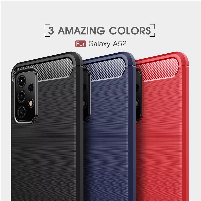 Ốp lưng chống sốc vân kim loại cho Samsung Galaxy A52 / Galaxy A52s 5G hiệu Likgus - Hàng nhập khẩu