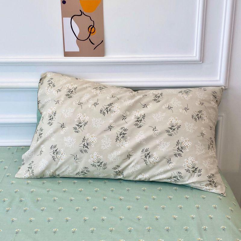 Bộ cotton poly Hoa Nhí mới. Mẫu cotton hót hít phiên bản poly. chăn ga gối đệm hàn quốc