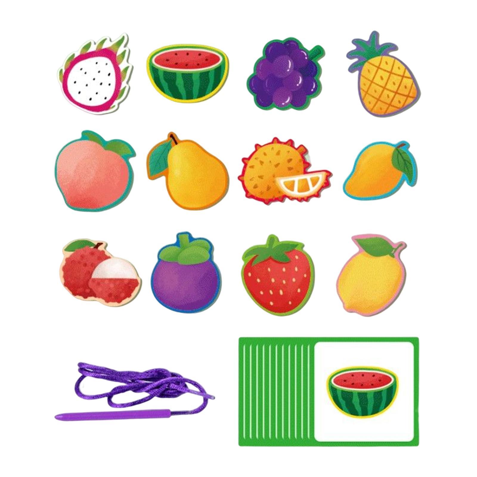 Threading Beads Toy Cognition for Learning Activities Kindergarten Toddlers