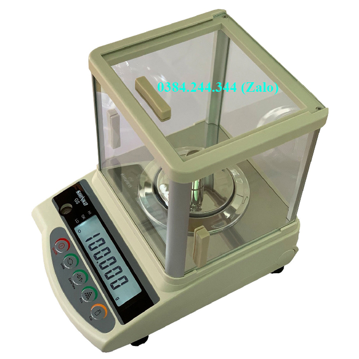 Cân điện tử kỹ thuật 3 số lẻ Shinko GS 220g/0.001g, 320g/0.001g, cân độ nhạy cao dùng cân vàng, mủ cao su, hóa chất, thí nghiệm