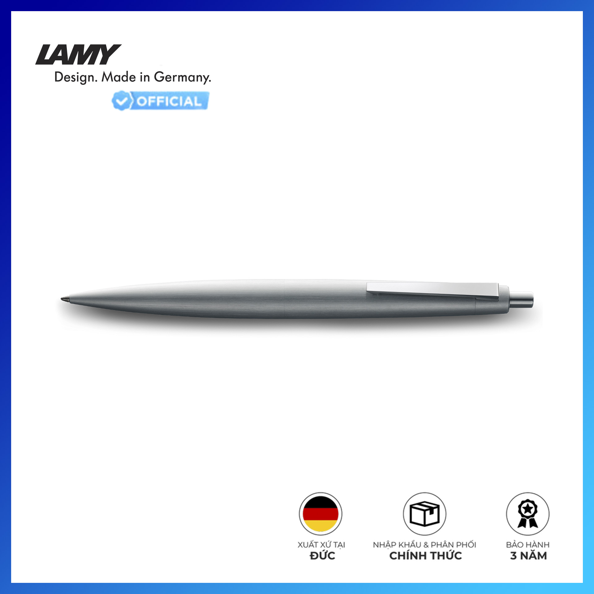 Bút Bi LAMY 2000 Metal Ballpoint Pen 202 - 4029630